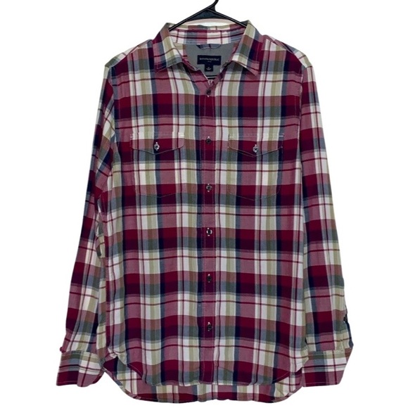 Banana Republic Shirts Banana Republic Factory Men Plaid Button